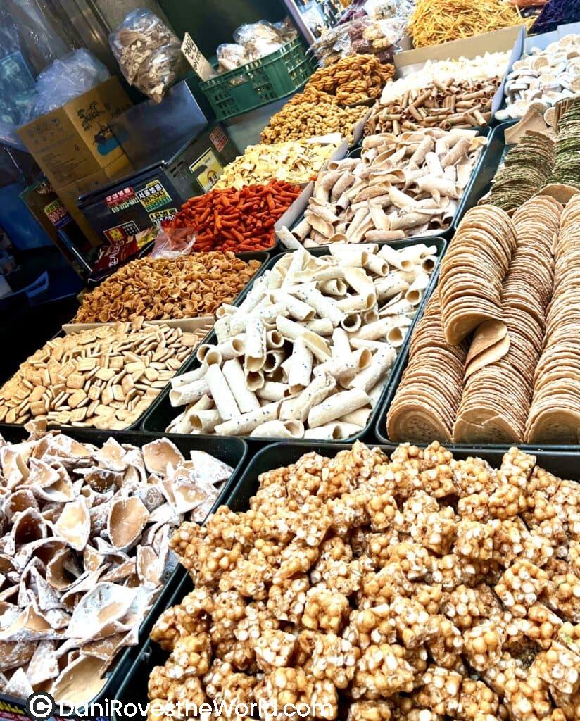 South Korea Food Markets- crispy sweets