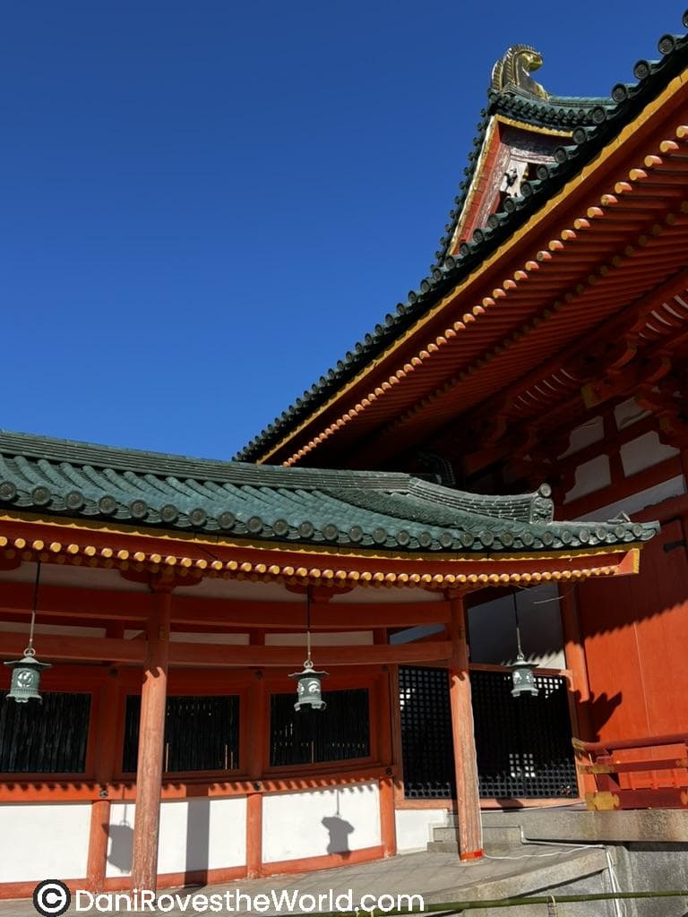 A shrine in Kyoto Japan