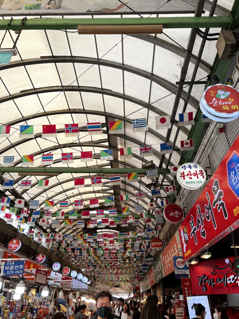seoul food markets are all over the city and are a great way to try korean street food.