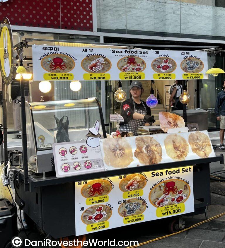 Myeongdong Night Market, Seoul, South Korea