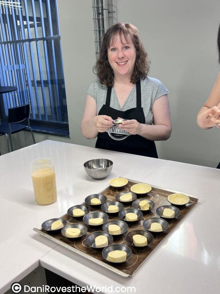Pastel de Nata Cooking Class, Cooking Class, Portugal, Lisbon, Dani Cooking class to avoid homesickness