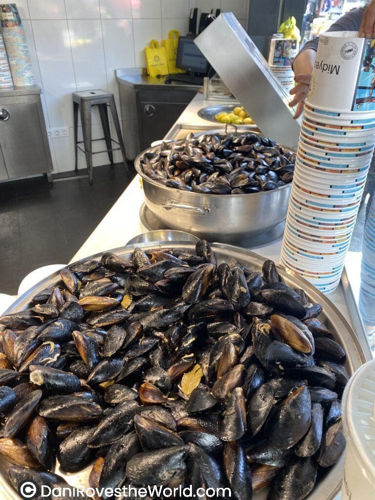 This food tour took us to two different continents. We went from Asia to Europe on this Istanbul food tour. Being a solo female traveler, I was very intimidated by the size of Istanbul so this food tour was a great introduction to the city, plus look at those mussels. So delicious. The variety of cuisine was amazing.