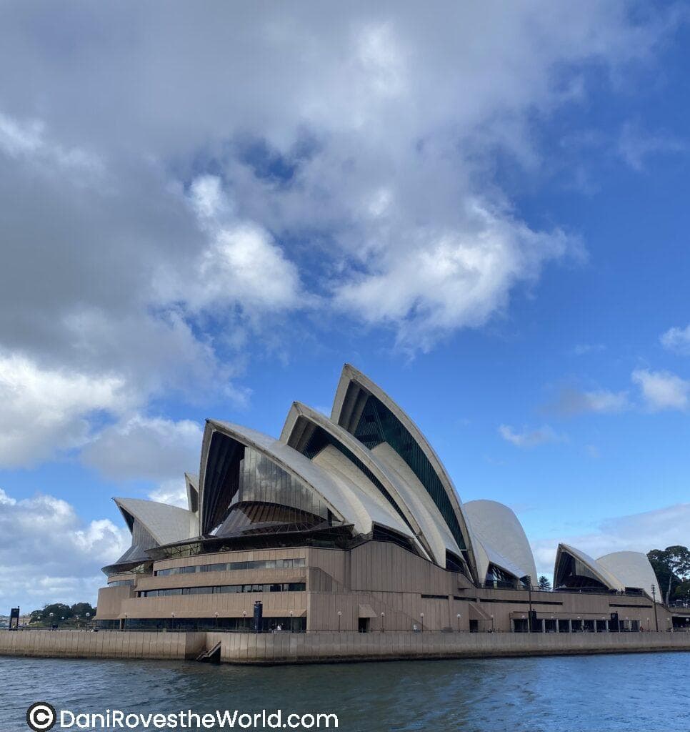  what factors contribute to a country being a good place for solo female travel? The Sydney Opera House, symbolizing Australia's safety, modern infrastructure, and cultural appeal, which are key factors contributing to it being a good place for solo female travelers.